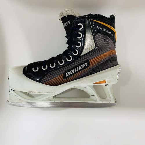 Junior Bauer Performance Regular Width Size 2.5 Hockey Goalie Skates
