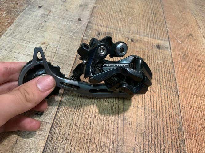 USED Shimano RDM592 9 Speed Mountain Bike Rear Long Cage Derailleur Mech