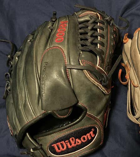 Used Right Hand Throw A2000 12" Baseball Glove