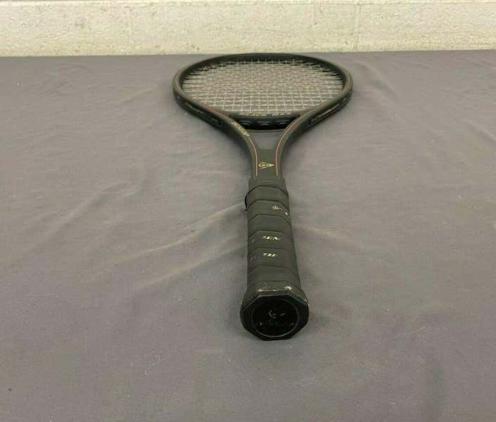 Rare Vintage Dunlop Black Max II Graphite Composite Tennis Racket Racquet W/Case