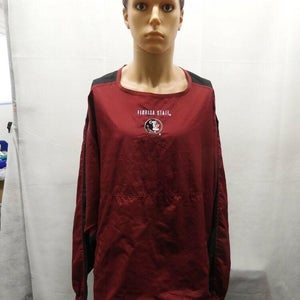 Vintage Florida State Seminoles Puma 1/2 Zip Pullover Jacket NCAA XXL 2XL