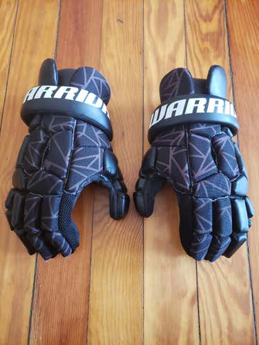 Used Small Warrior Lacrosse Gloves
