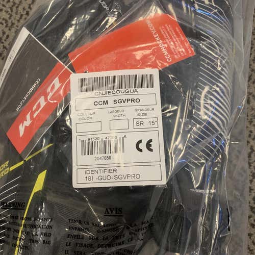 Senior CCM Vector pro  Shin Pads