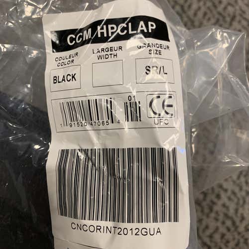 Black Senior Large CCM Classic Pro Hockey Pants