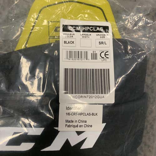 Black Senior Large CCM Classic  Hockey Pants