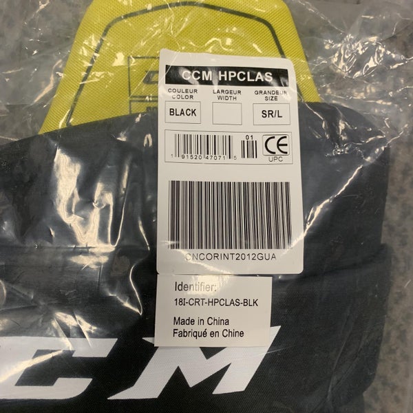 Black Senior Large CCM Classic  Hockey Pants