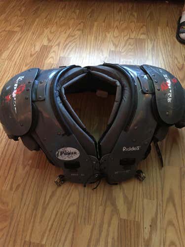 Used Extra Large Riddell Power SPK Shoulder Pads