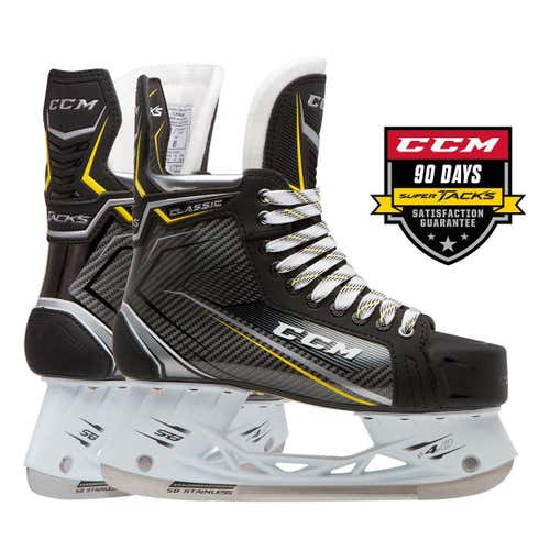 New Senior CCM Tacks Classic Hockey Skates Regular Width Size 6