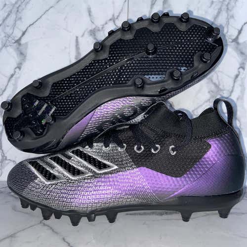 Youth Size 4 - NEW adidas Kids' adizero Burner 8.0 Football Cleats