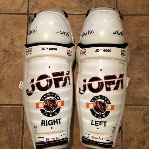 Jofa 6090 14” Shin Pads READ DESCRIPTION