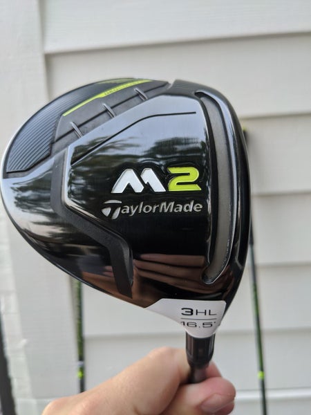 Used Men's TaylorMade Right Handed M2 Fairway Wood Stiff Flex 3 Wood 16.5 degree Excellent Condition