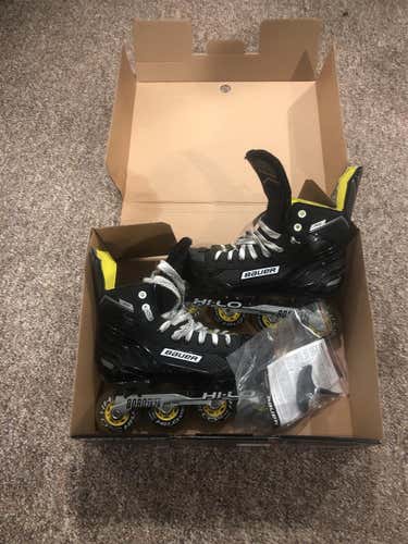 Senior Bauer Regular Width Size 9.5 Inline Skates