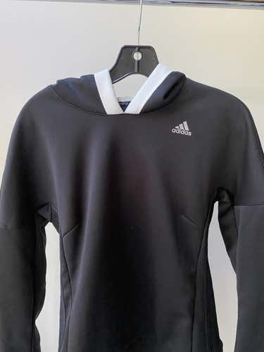 Black Used Youth Unisex Medium Adidas Sweatshirt