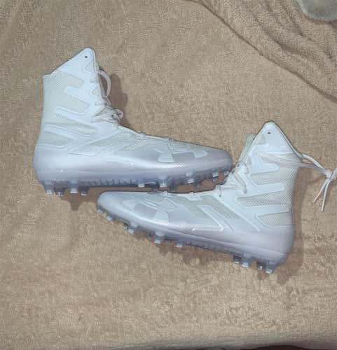 Under Armour Highlights White/White Size 12
