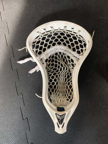 White Used Warrior Evo 5 Head Strung
