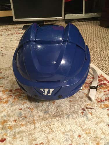 Blue Used Large Warrior Krown PX3 Helmet **Excellent Condition**
