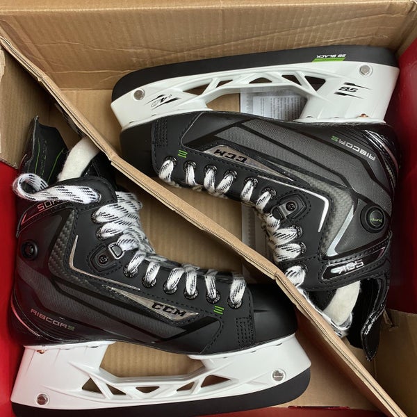 Junior CCM RibCor 50K Regular Width Size 4.5 Hockey Skates