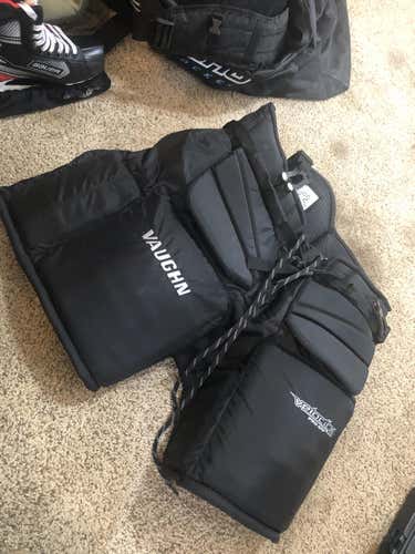 Used Senior Large Vaughn Hockey Goalie Pants