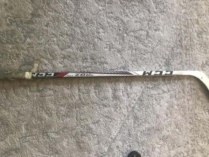 Used Junior CCM Left Hand Hockey Stick Mid Pattern