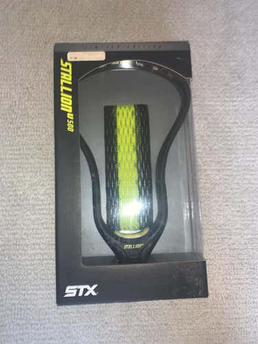 Black New Attack & Midfield STX Stallion U 500 Head