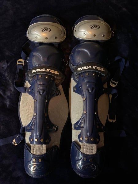 Blue Adult Rawlings Catcher's Leg Guard