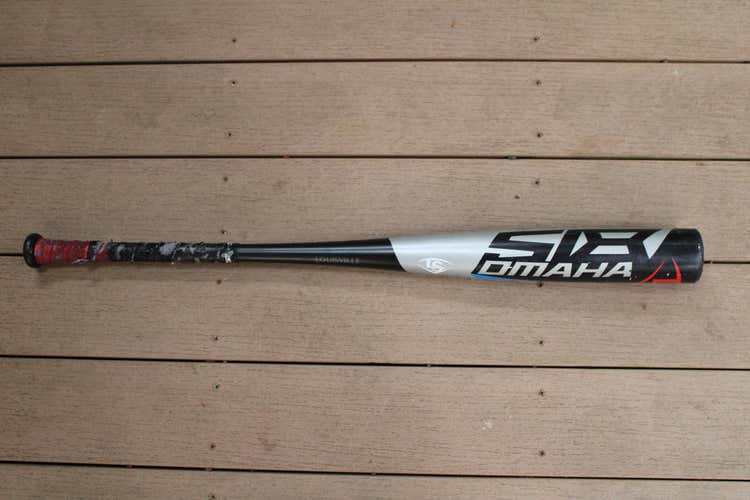 Used High School/College BBCOR Certified 2018 Louisville Slugger Alloy Omaha 518 Bat (-3) 33"