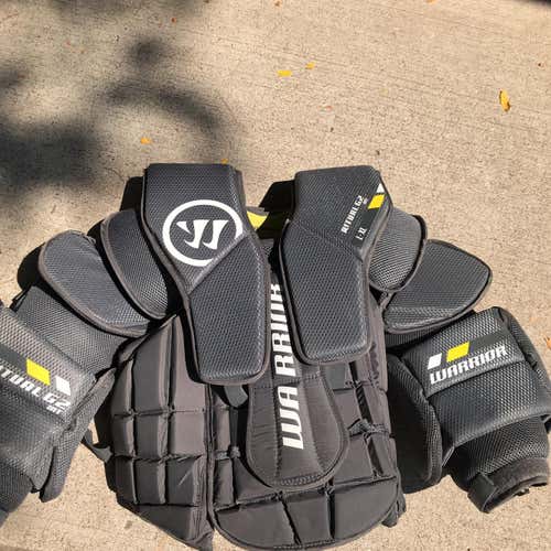 Intermediate Large Warrior Ritual G2  Chest and Arm Protector Goalie Chest Protector