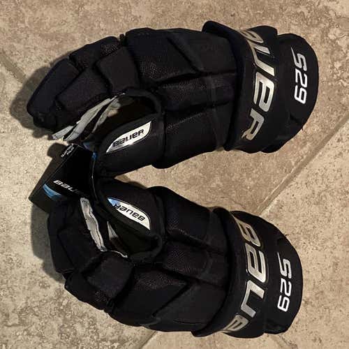 Black Senior Bauer Supreme S29 14"  Gloves