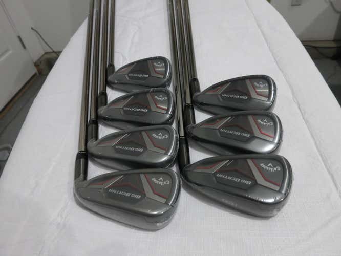 Callaway 2019 Big Bertha 19 Iron Set - 5-PW, AW - Regular Flex Graphite - NEW