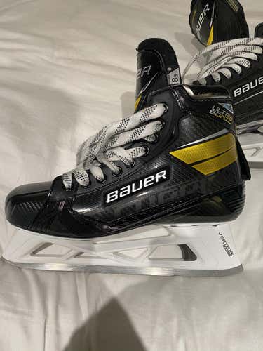 Senior Bauer Ultra sonic Goalie Skates Size 8.5 D