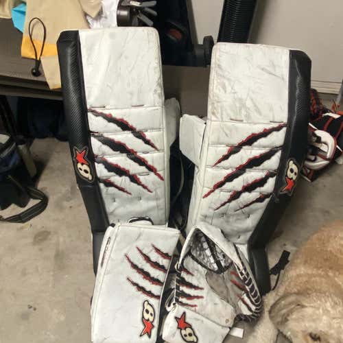 Senior 34" Regular G-Netik Pro Pro Stock Goalie Full Set