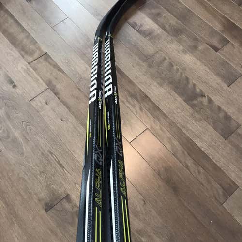 NEW 2 pack Warrior Alpha QX - LH W88 85flex (65")