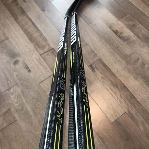 NEW 2 pack Warrior Alpha QX - LH W88 75flex (65")