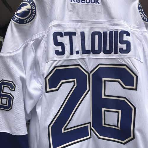 Martin St. Louis Lightning Reebok Premier Jersey