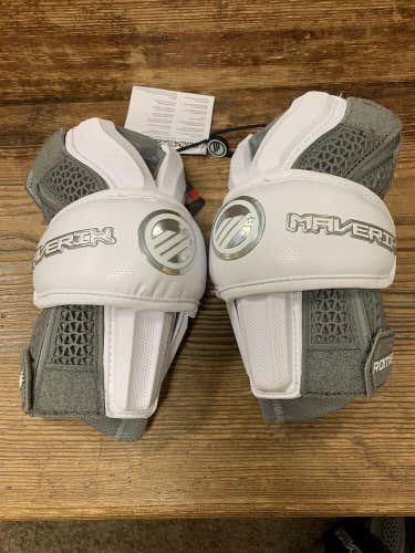 Brand New Maverik Rome NXT Lacrosse Arm Pads Size Large