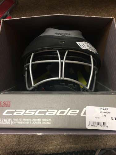 Brand New Cascade LX Women’s Lacrosse Headgear Black Size-OSFA