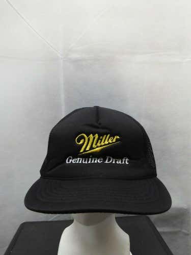 Vintage Miller Genuine Draft Mesh Trucker Snapback Hat