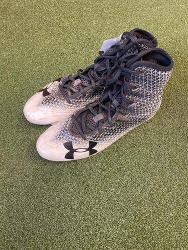 Used Size 11 Under Armor Football Cleats #866