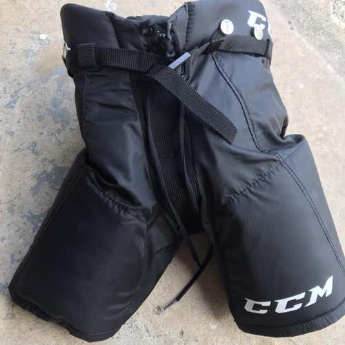 Black Youth Large CCM Hockey Pants