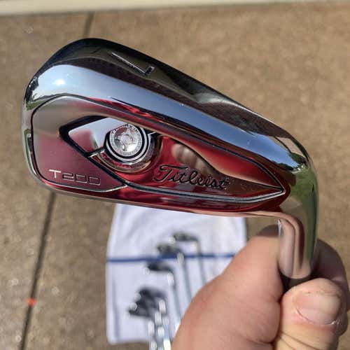 Men's Right Handed T200 Stiff Flex Steel Shaft Iron Set