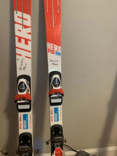 Used Rossignol Racing Hero FIS GS Pro Skis Max Din 10