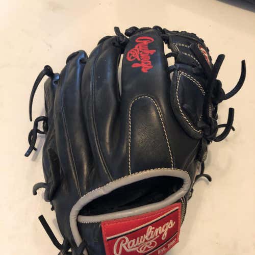 Black Kid Pitch (9YO-13YO) Infield Player series 11.75" Baseball Glove