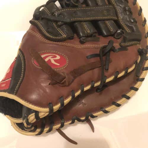 Brown Kid Pitch (9YO-13YO) First Base Sandlot Series 12.5" Baseball Glove