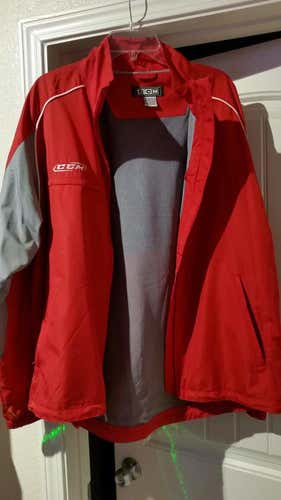 Red New Adult Men's Medium CCM Jacket