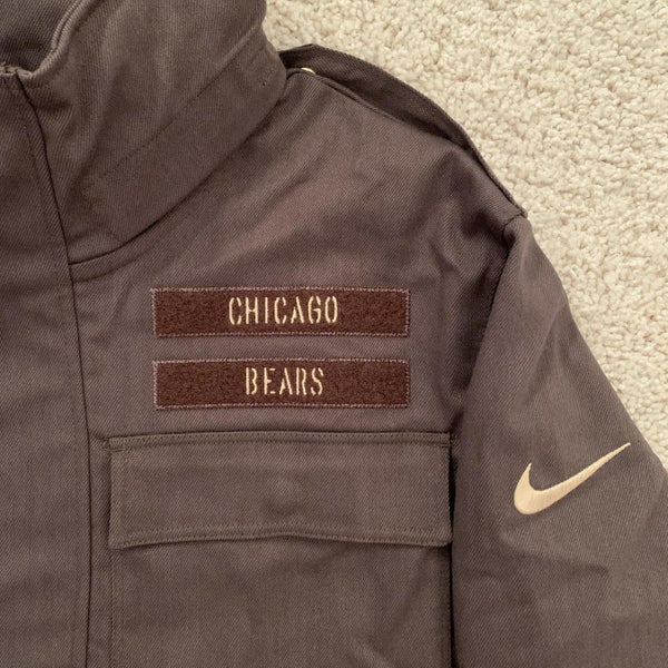 Women's Nike Brown Chicago Bears 2023 Salute to Service Long Sleeve T-Shirt Size: Medium