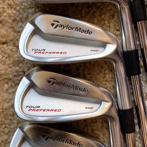 TaylorMade Tour Preferred MC Steel Shaft Iron Set