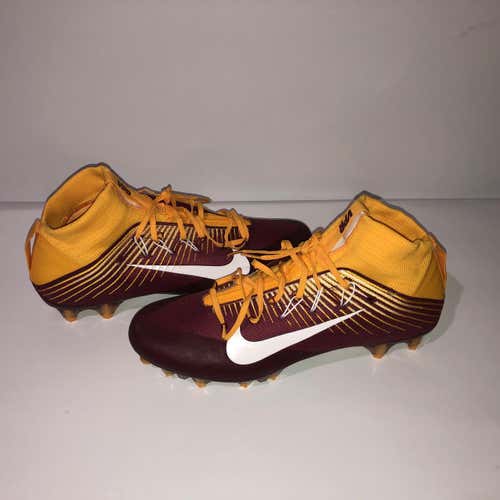 Nike Untouchable 2 Maroon And Yellow Cleats