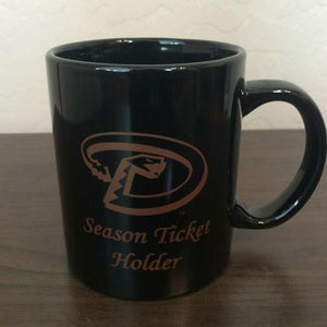 Arizona Diamondbacks Dbacks SUPER VINTAGE Season Ticket Holder Coffee Cup Mug!