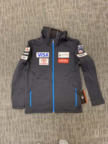 New Spyder USST Chambers Full Zip Hoodie Men’s Large