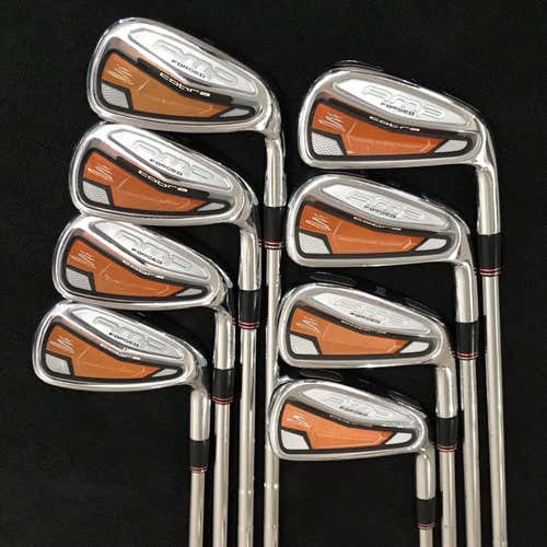 Men's Right Handed AMP Stiff Flex Steel Shaft Iron Set